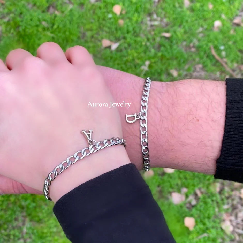 Kişiye Özel Harfli Gurmet Bileklik